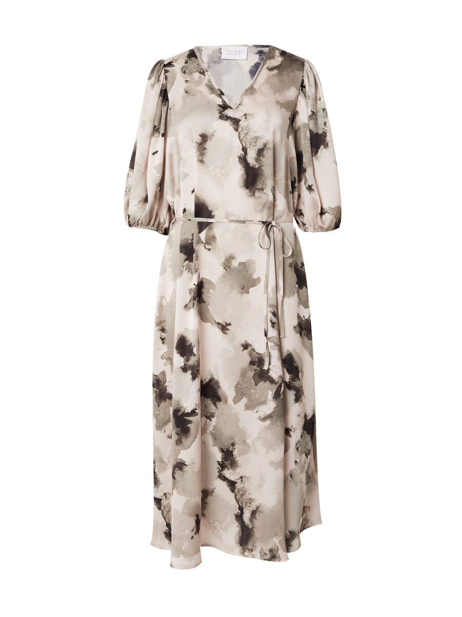 

Платье миди SISTERS POINT Dress VENTIA, цвет grey/dark grey/pastel pink
