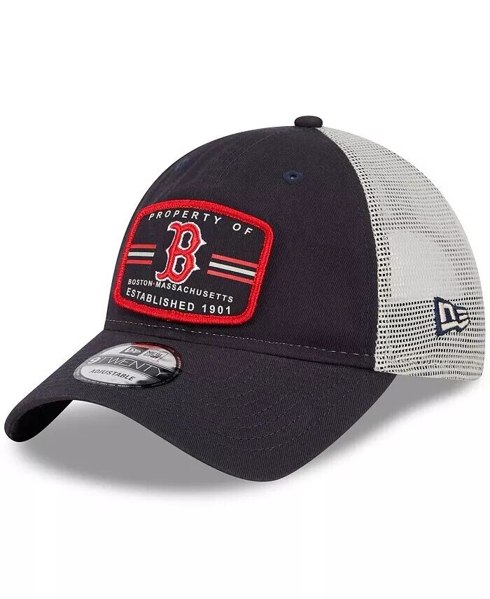 

Мужская темно-синяя кепка Boston Red Sox Property Trucker 9TWENTY Snapback New Era