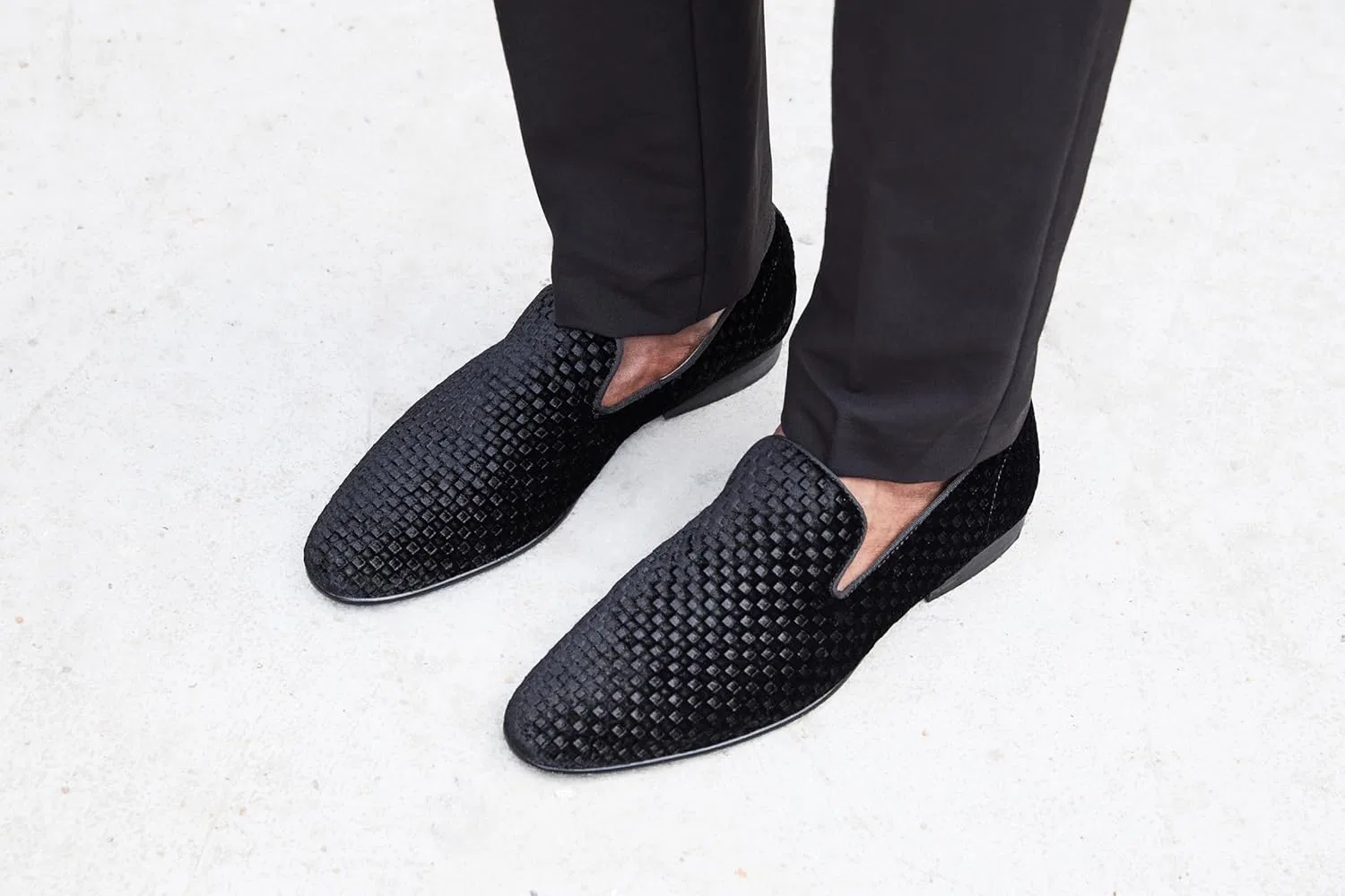Мужские туфли Steve Madden с приподнятой подошвой, 2-Black Velvet — фото 2