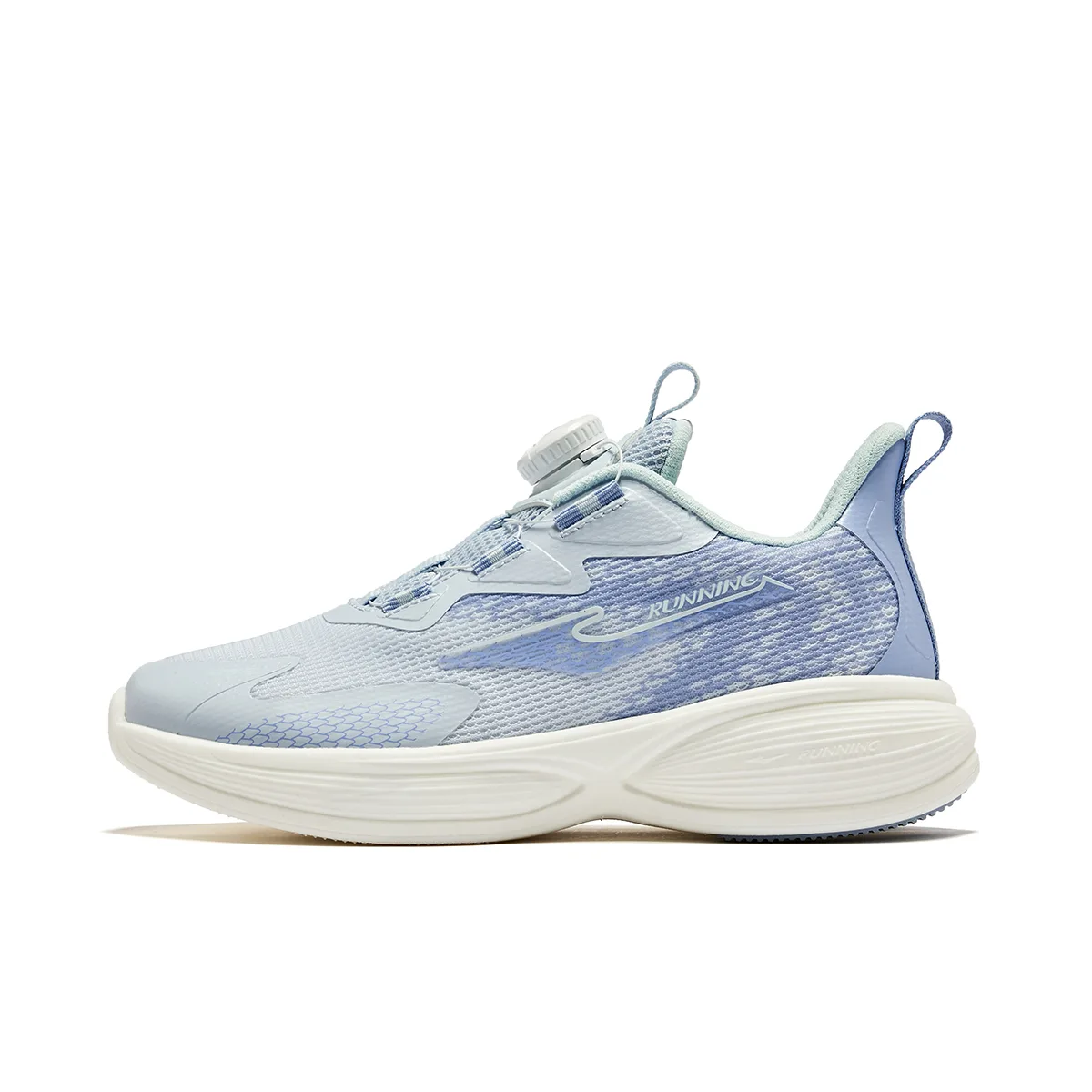 ERKE KIDS Детские кроссовки для бела low top бело-голубые