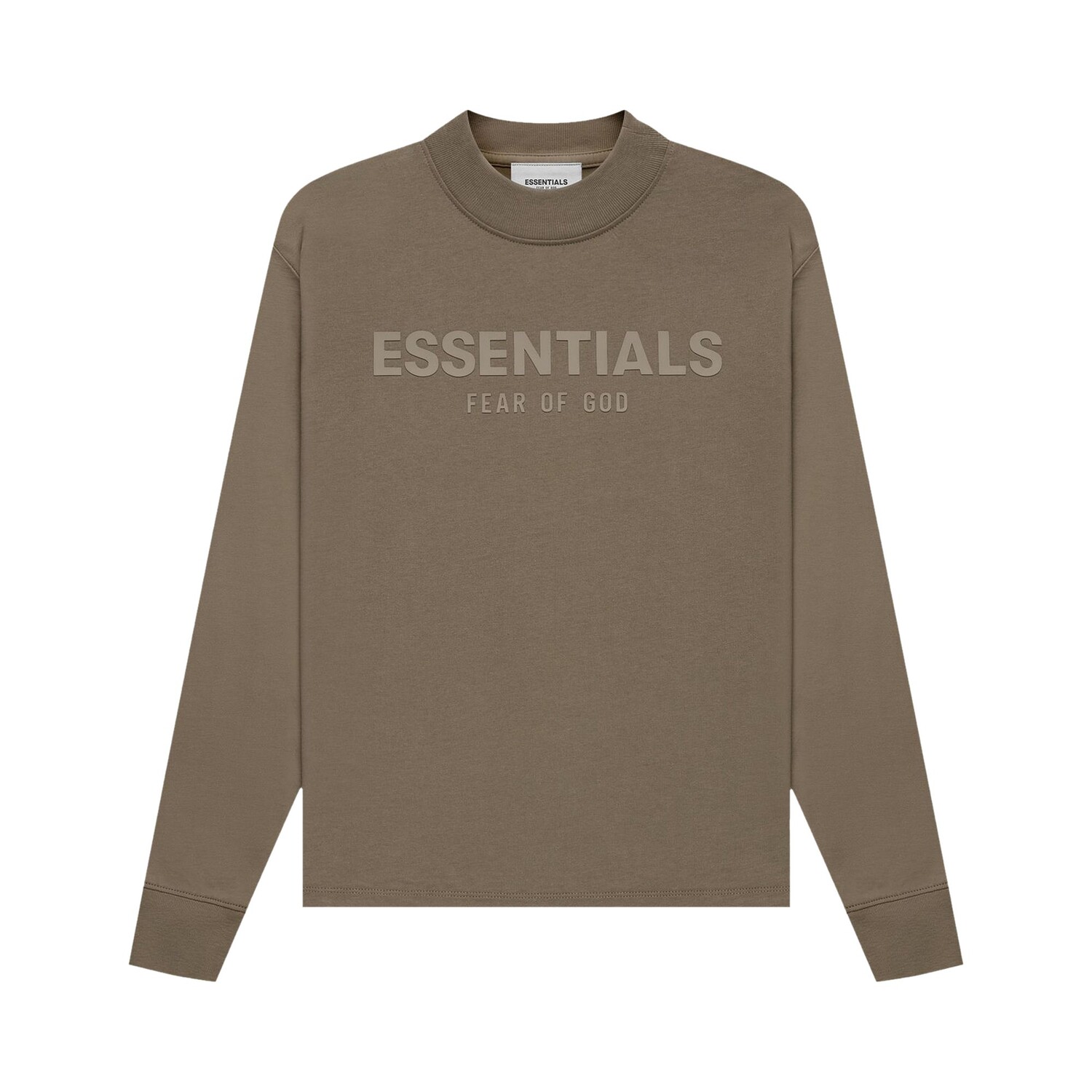 

Детская футболка с длинными рукавами Fear of God Essentials Harvest