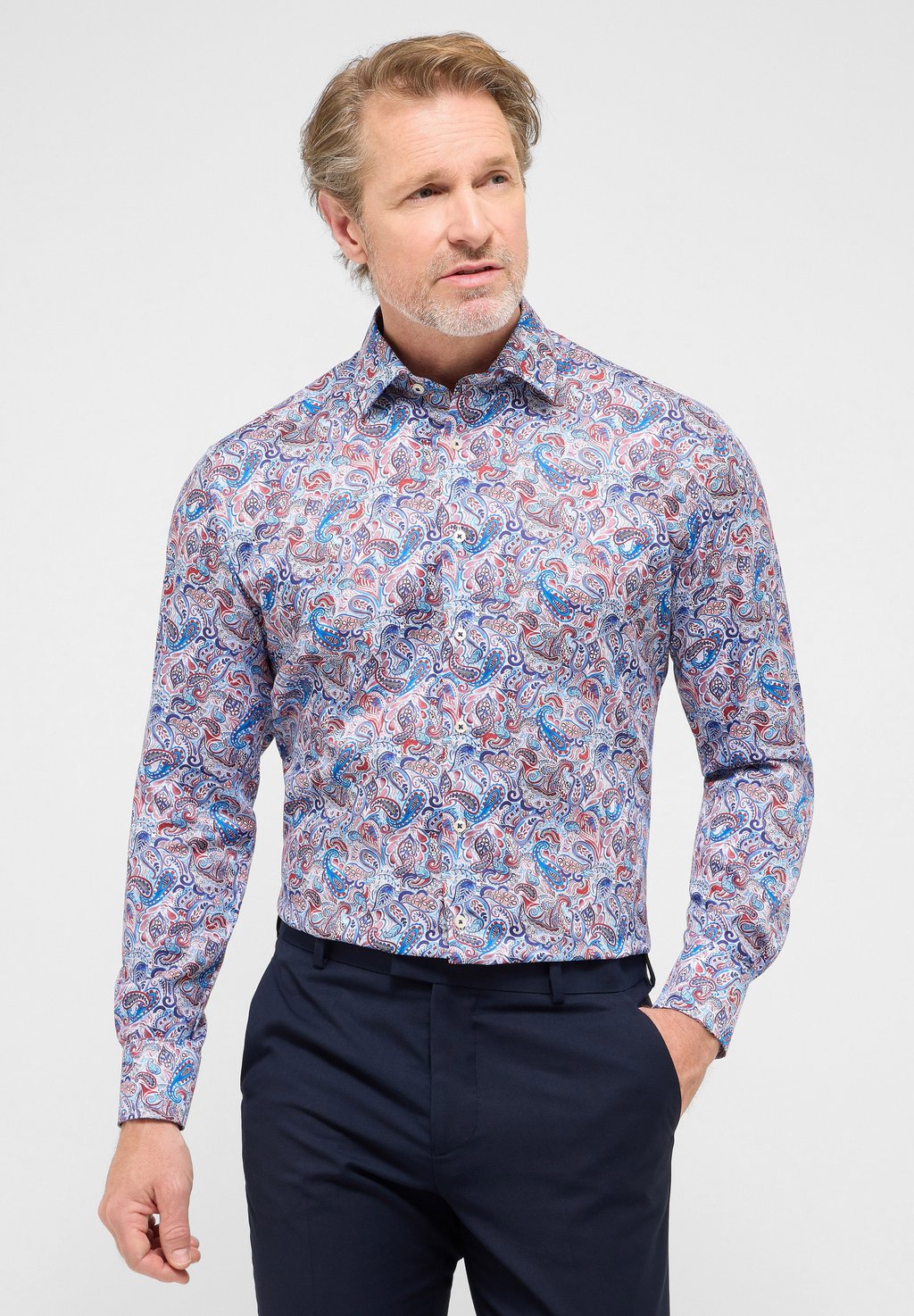 

Рубашка PERFORMANCE MODERN FIT Eterna, красный