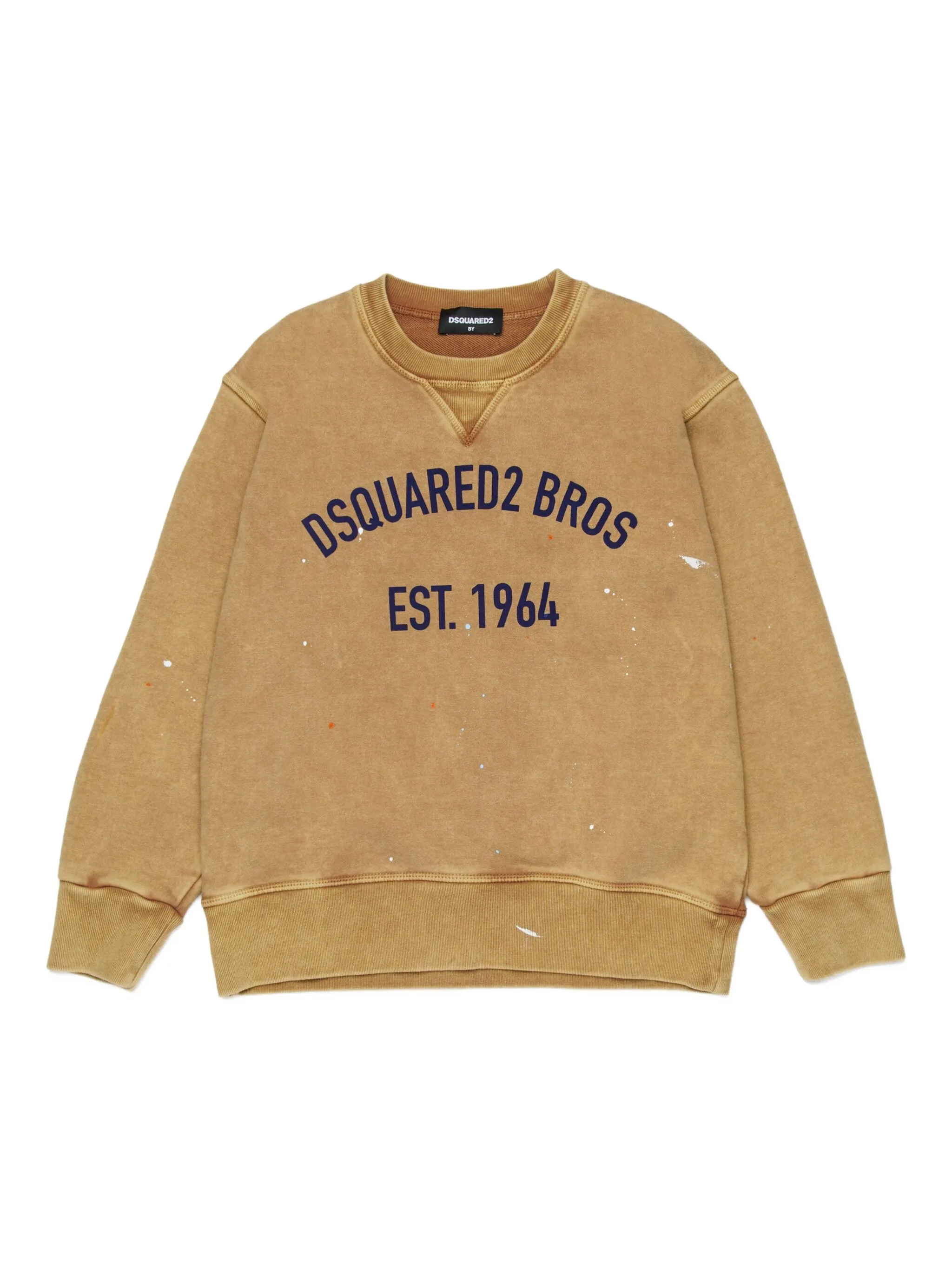 

Свитер с длинными рукавами Dsquared2 Kids, коричневый