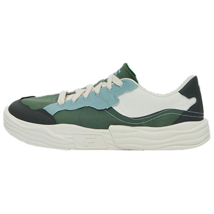 

POP 2 Canvas Shoes Men Low-Top Green, Black, White, Blue Fila Fusion