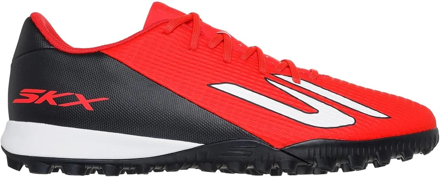 Мужские кроссовки Skechers SKX_2 Academy Turf Football Trainer, Red Synthetic Black Trim — фото 2