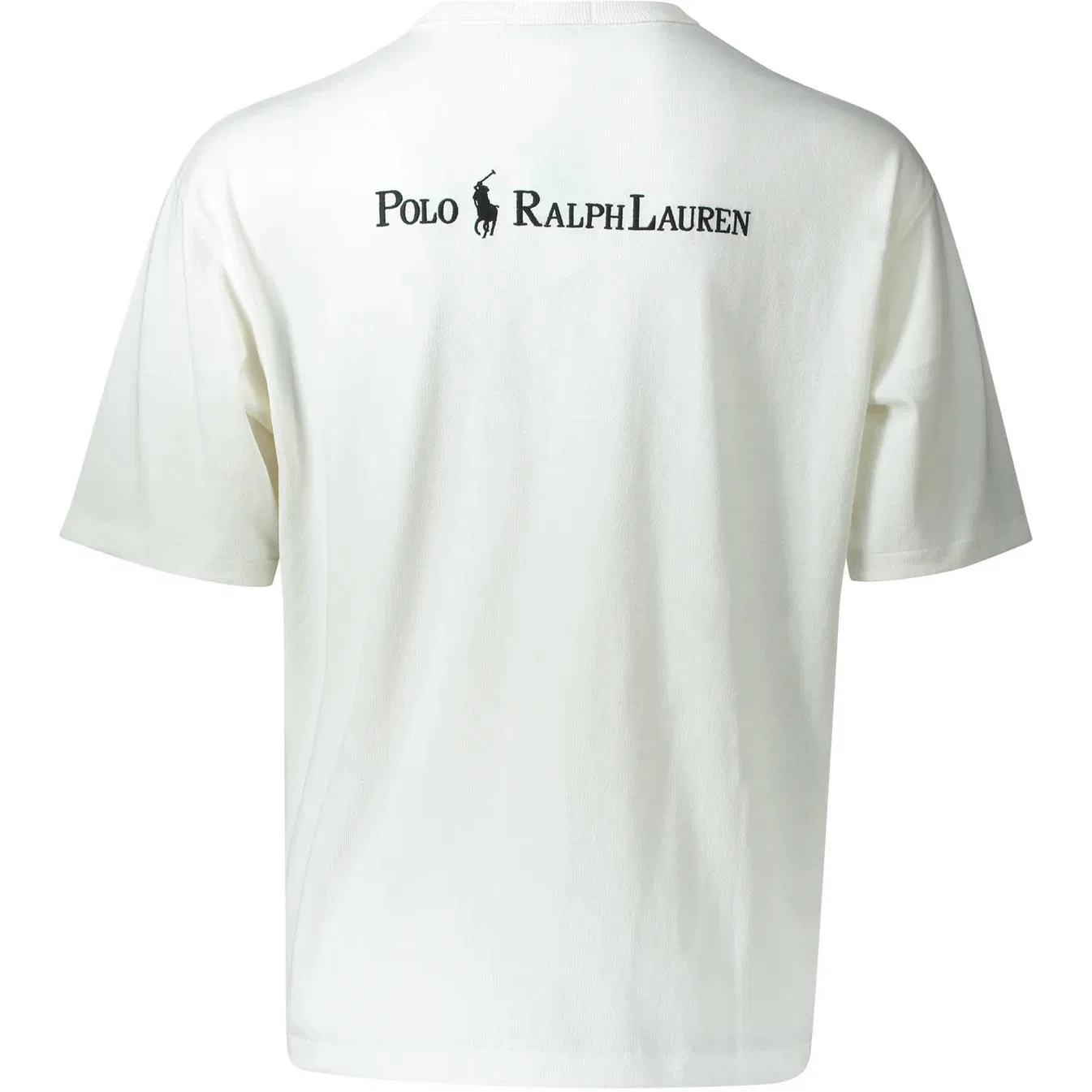 Футболка Classic Fit Terry Polo Ralph Lauren белая — фото 3