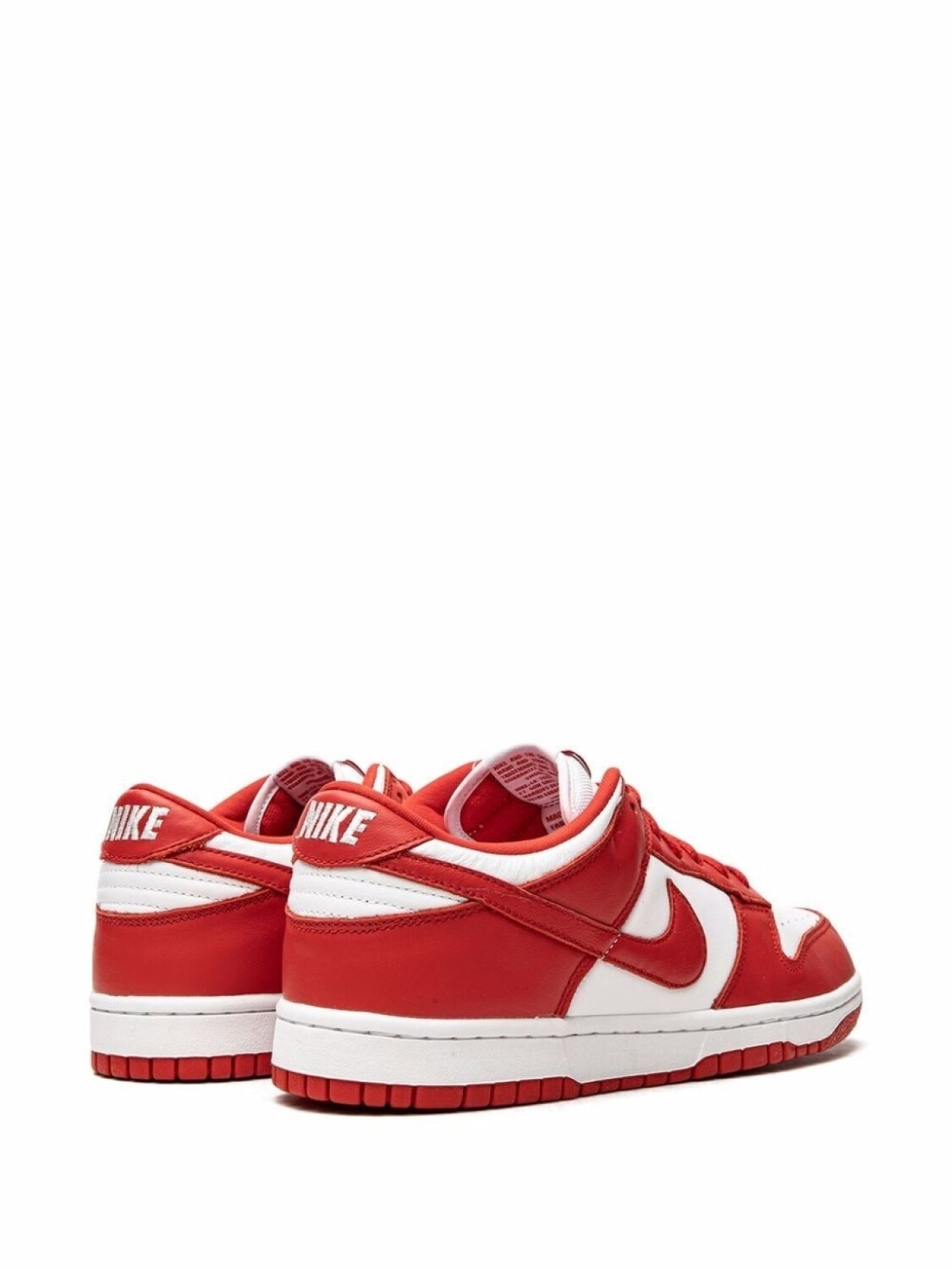 Кроссовки Dunk Low Retro University Red Nike, красный — фото 3