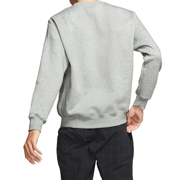 Толстовка Nike Sportswear Club Small logo Long Sleeves Gray Dark gray, серый — фото 4