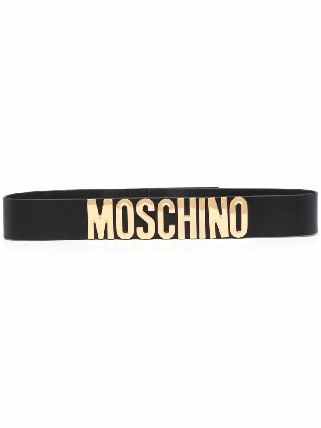 

Moschino ремень с логотипом, черный