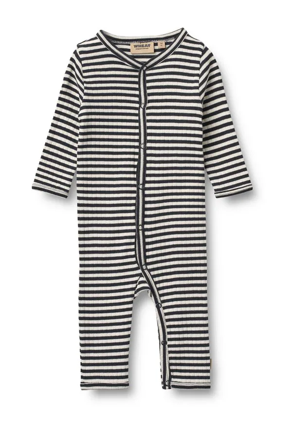 Пыльный комбинезон Wheat, Navy Rib Stripe