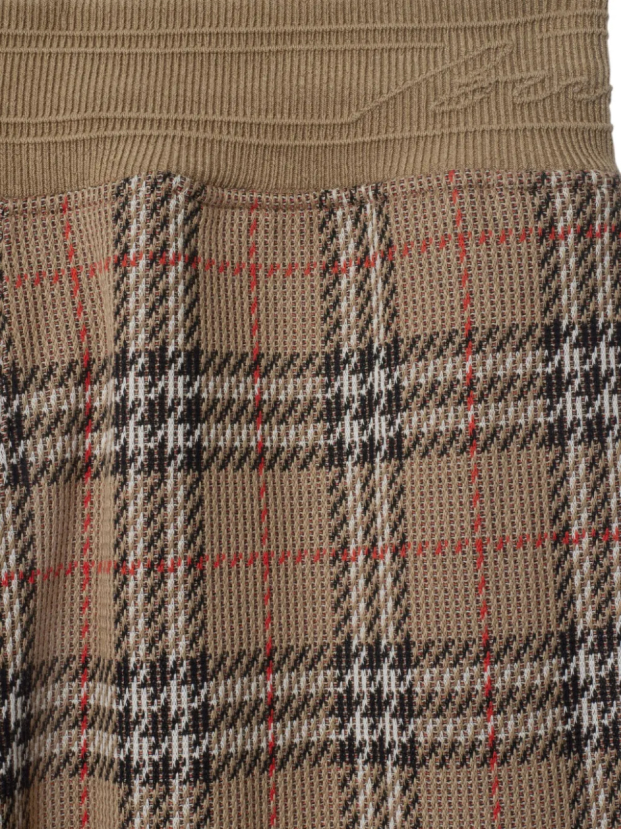 Спортивные брюки Burberry Check, нейтральный — фото 2
