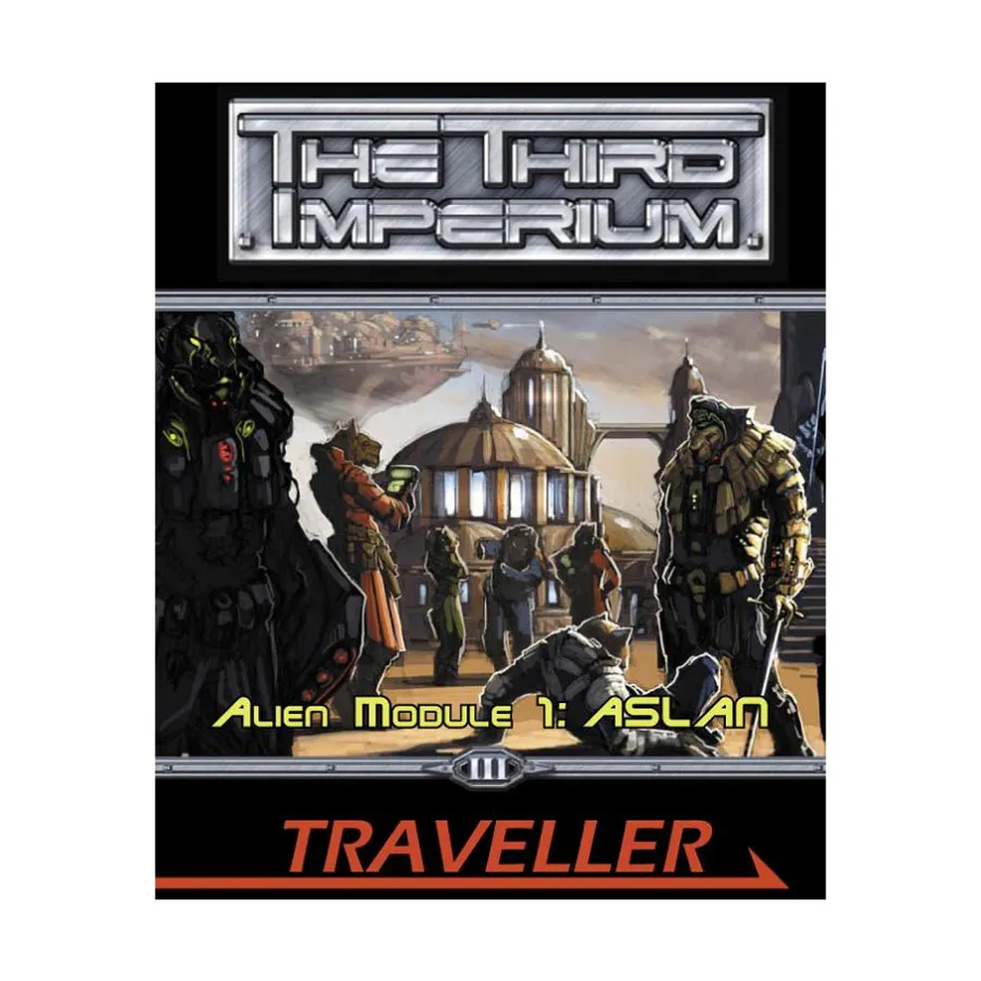 

Alien Module 1 - Aslan, Traveller (Mongoose 1st Edition) - The Third Imperium, твердый переплет