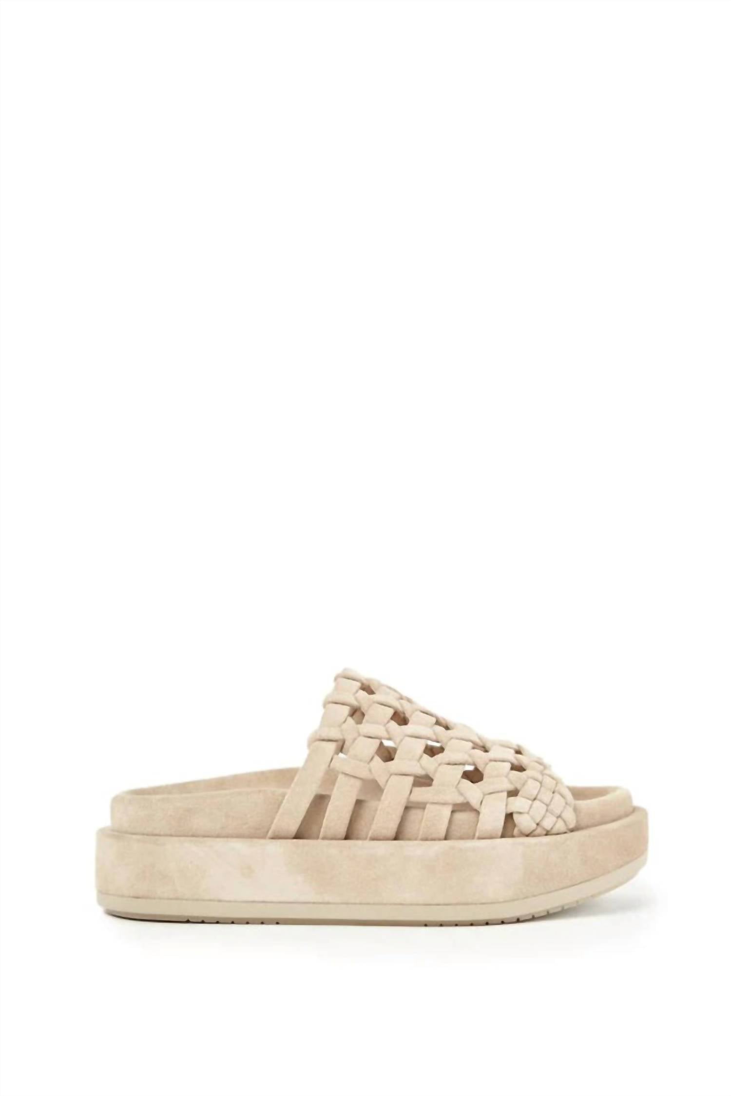 Women's Nadira Suede Flatform Slide In Corda Suede PALOMA BARCELO, Corda Suede — фото 2