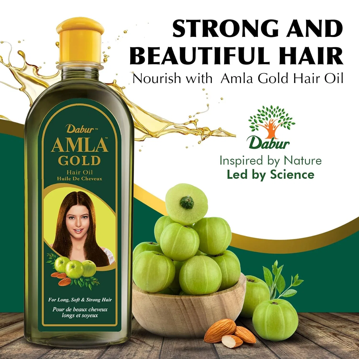 Масло для волос «Amla Gold» от Dabur, 300 мл Dabur — фото 2