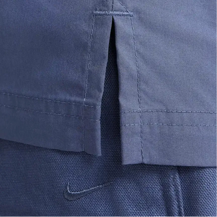 Рубашка спортивная Nike Metro Ground Teenagers сине-голубая — фото 4