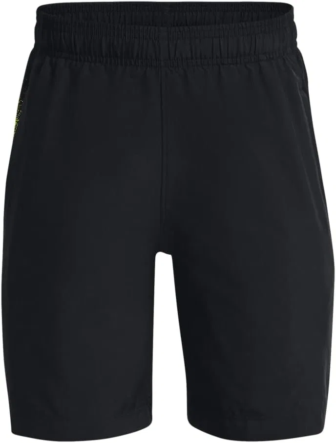 Детские шорты Under Armour с графическим принтом, Black (001)/Black — фото 2