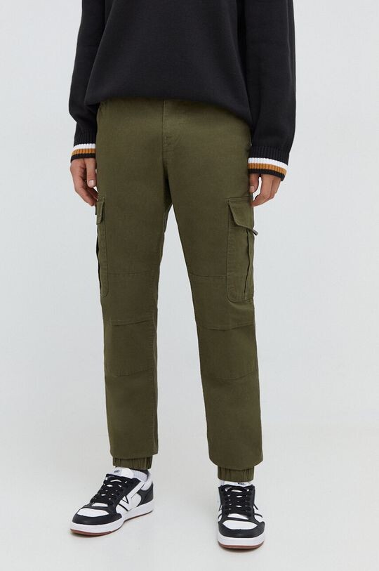

Брюки Томми Джинс Tommy Jeans, зеленый