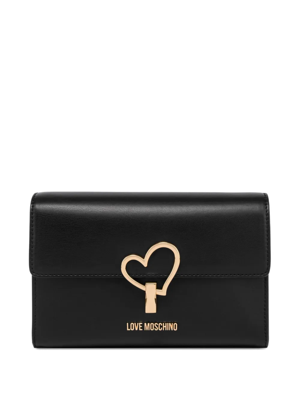 

Сумка через плечо с цепочкой Love Moschino, черный