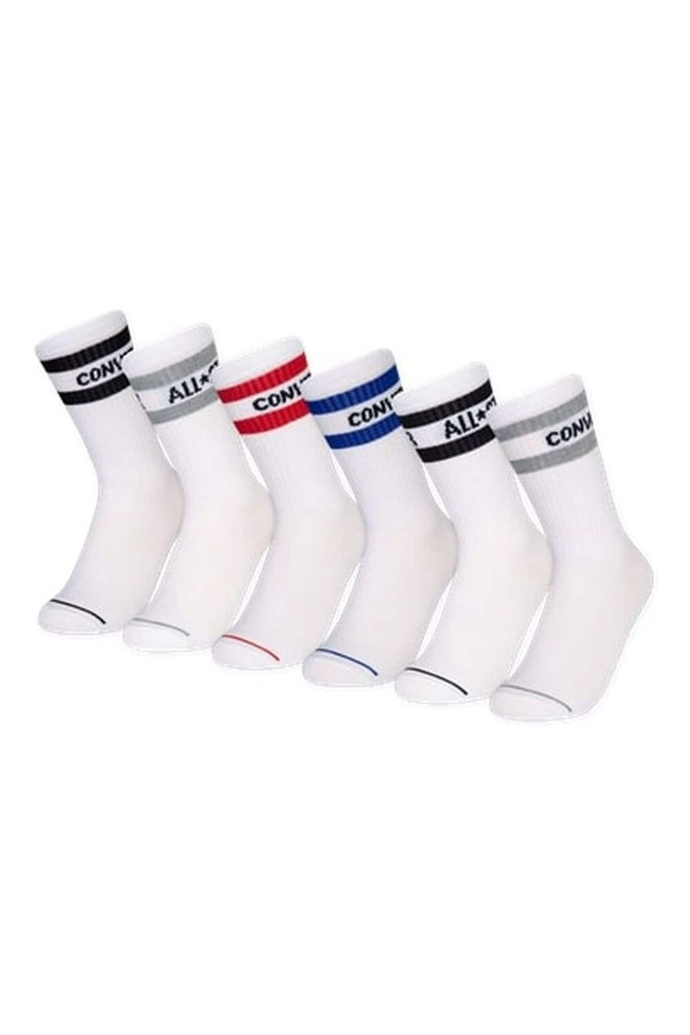 

Носки Crew 6 шт Converse, белый