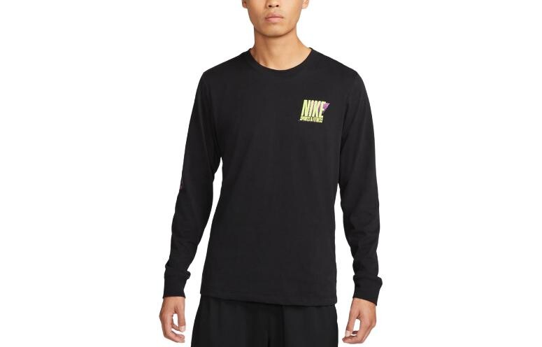 

Одежда Футболка мужская черная Nike, черный