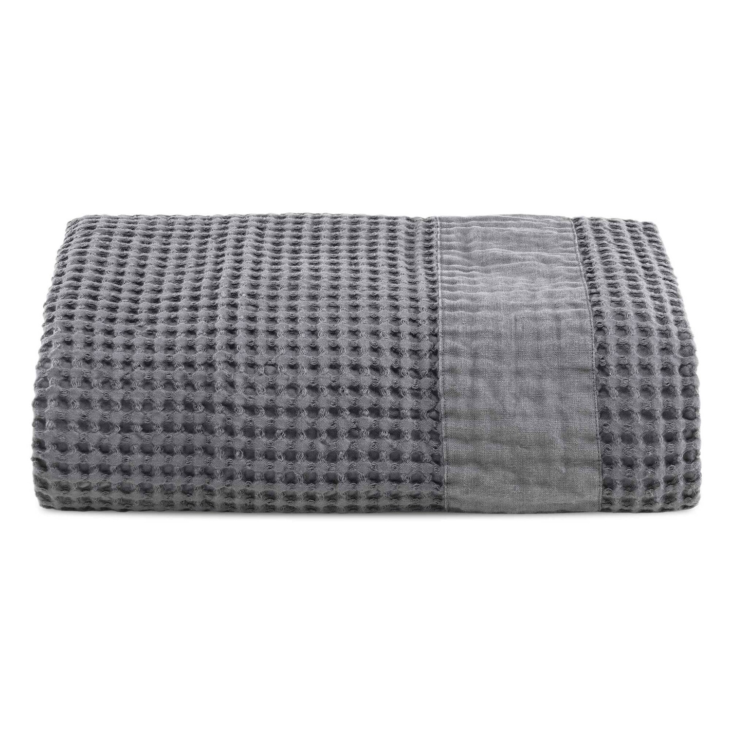 

Полотенце StoneWashed Honeycomb с льняной каймой - Jaspy Lisola Stone, багио