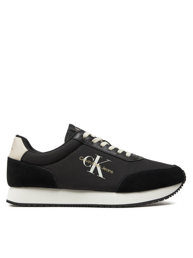 

Кроссовки Calvin Klein Jeans Retro Runner Low Mix Mtl, черный