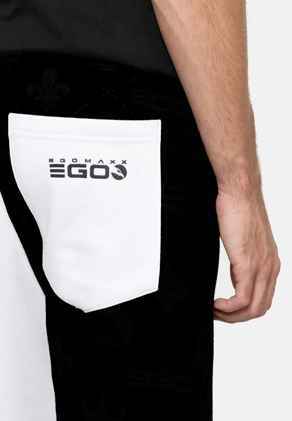 

Спортивные брюки PRINT BAGGY LOCKERE BIG SIZE EGOMAXX, черный