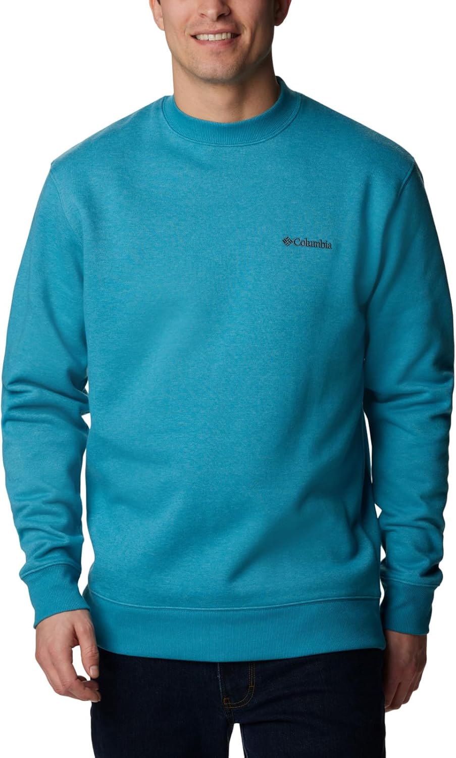 

Columbia мужская толстовка Hart Mountain II с круглым вырезом, Shasta Heather