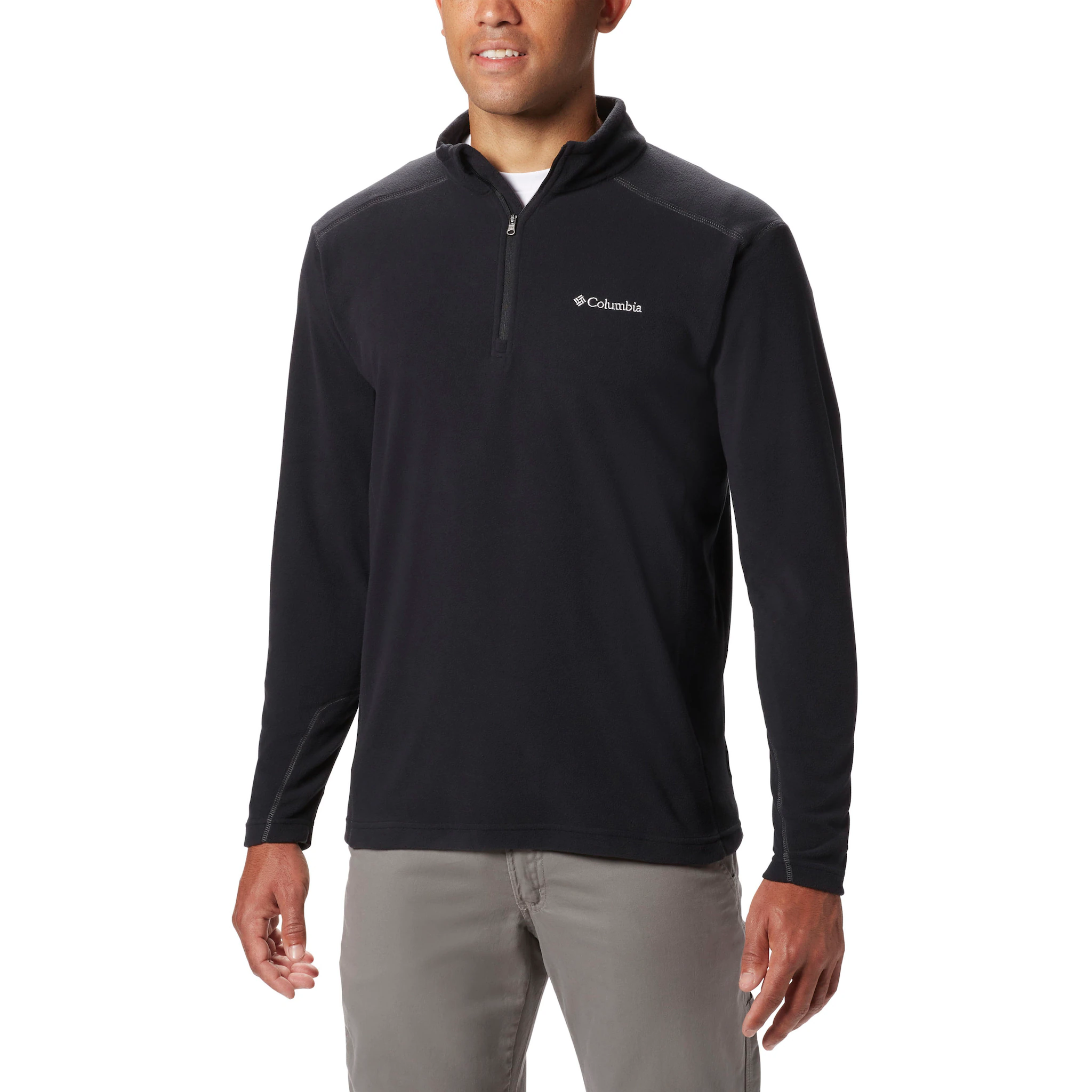 

Флисовый свитер Columbia "Klamath Range II Half Zip", черный