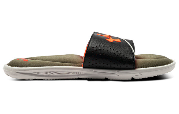 Тапочки ignite 6 slide 'jet grey stone' Under Armour, серый — фото 3