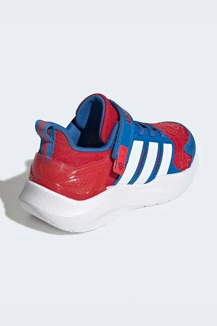 Кроссовки детские LIGHTORAMA RNR SPIDER-MAN Adidas, красный — фото 3