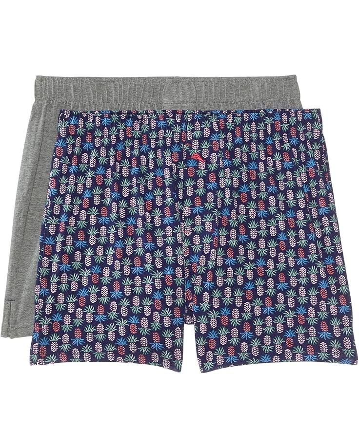 

Боксеры Tommy Bahama 2-Pack Knit Boxers, цвет Dark Blue Print