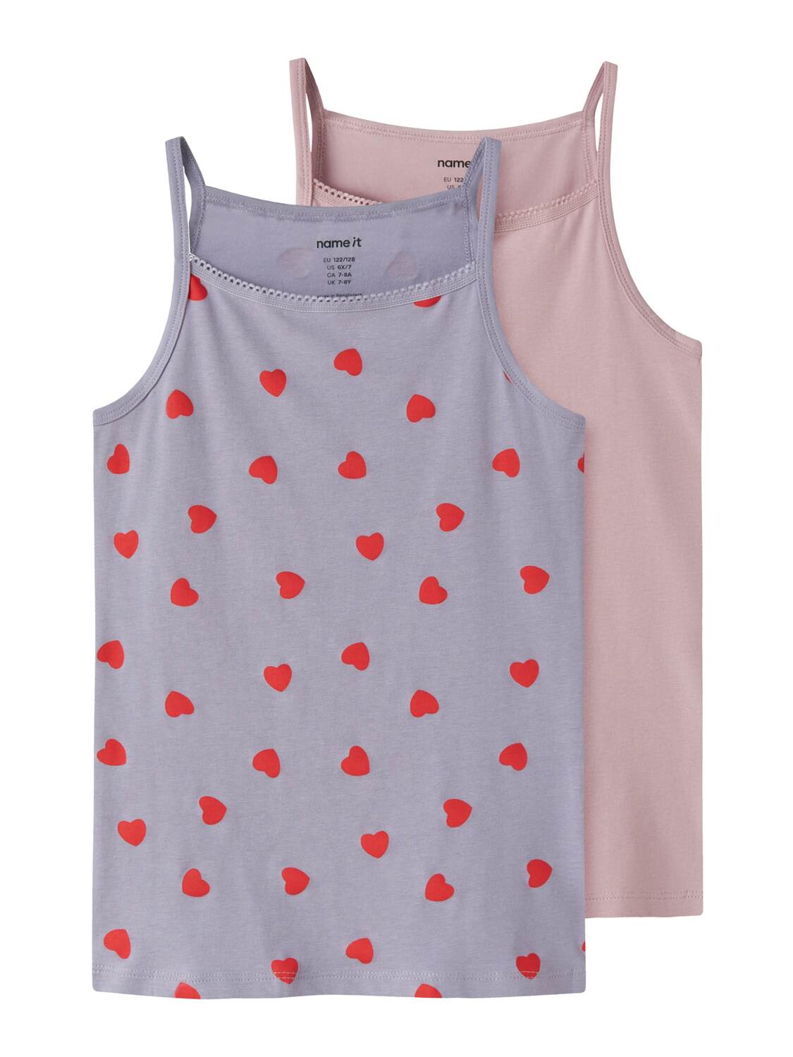 

NAME IT Майка в цвете лиловый, пастельный фиолетовый