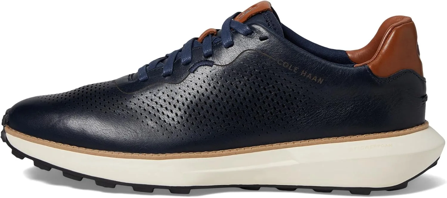 Мужские кроссовки Cole Haan Grandpro Ashland Laser Perf, темно-синий/бежевый — фото 4