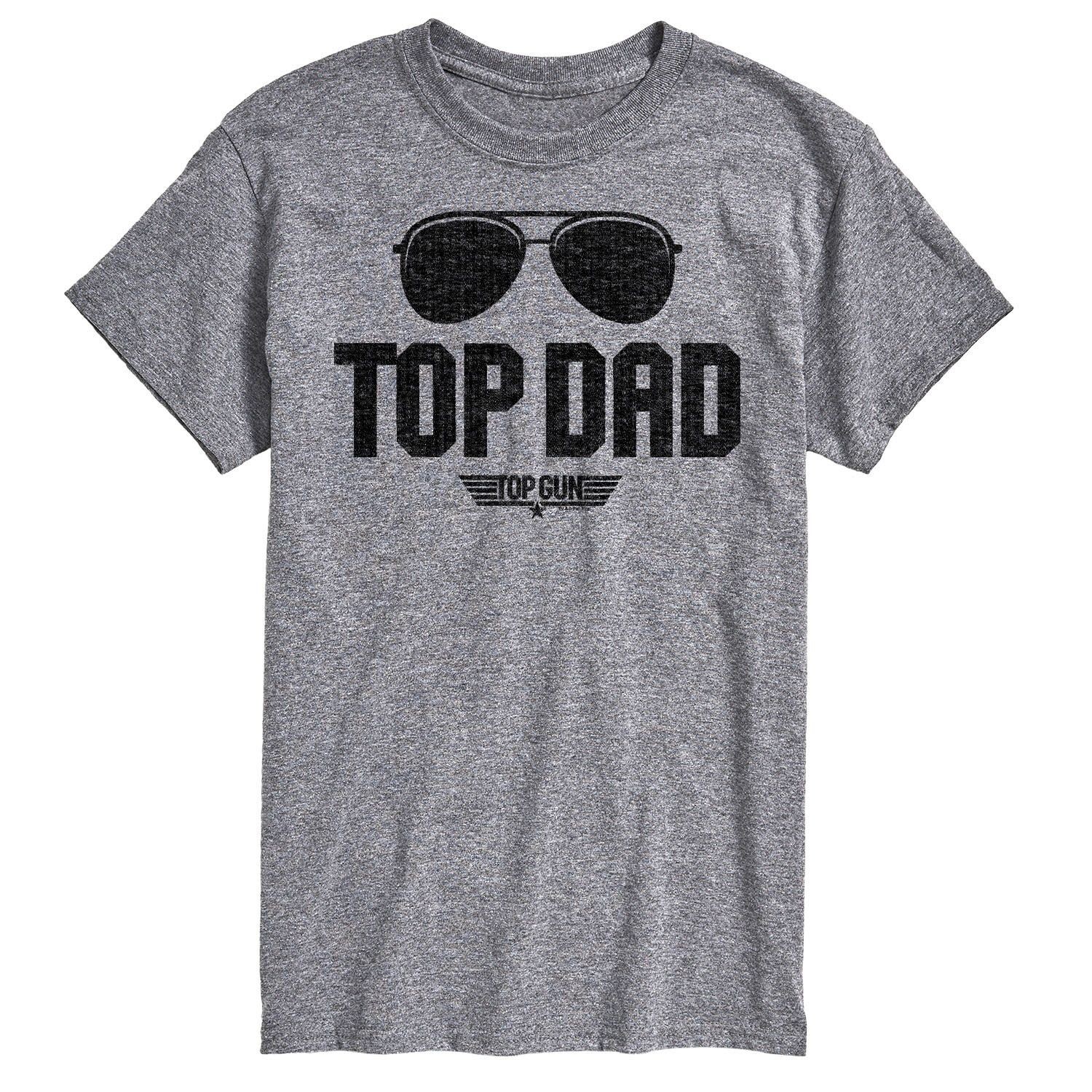 

Мужская футболка Top Gun Top Dad Licensed Character