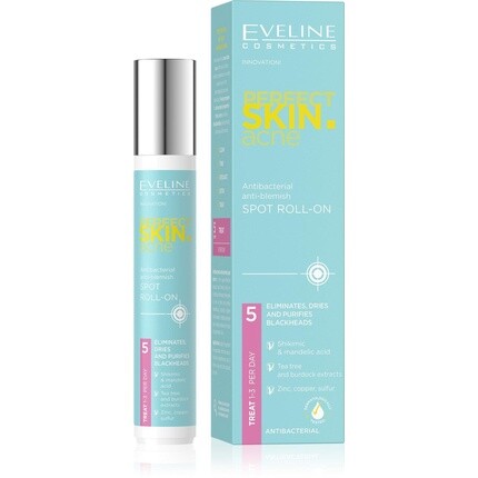 

Шариковый шарик Perfect Skin от прыщей для проблемной кожи, 15 мл, Eveline