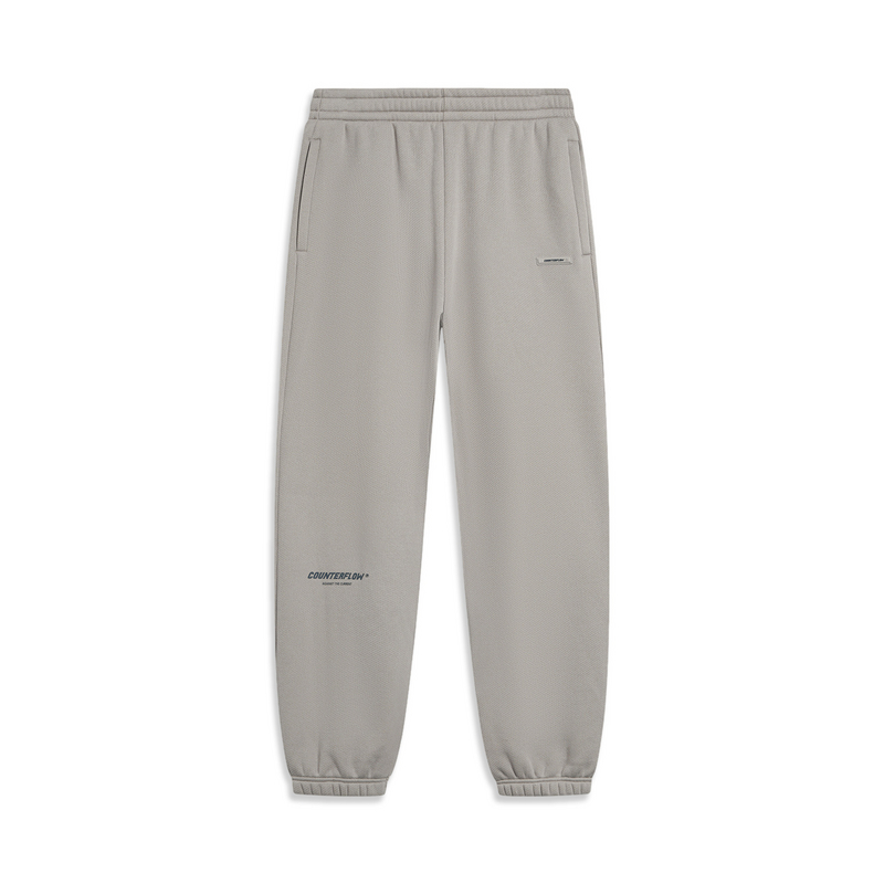 

Тренировочные брюки LiNing CF Tracing Knitted мужские Rock Ridge Gray