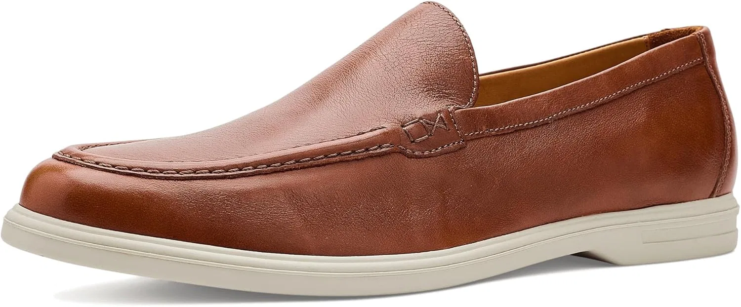 Лоферы из кожи PETER MILLAR, Cognac
