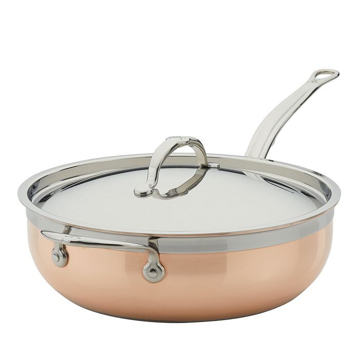 

Hestan 5 Qt Медная эфирная кастрюля, коричневый