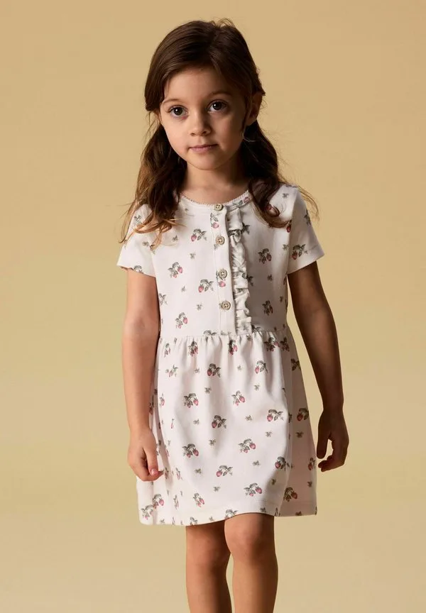 Платье из джерси kleid стандартного кроя Lil' Atelier, Coconut Milk