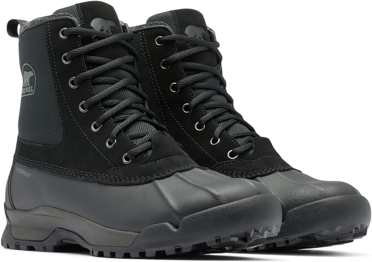 Водонепроницаемые ботинки Sorel Buxton Lite для мужчин, 2-Black — фото 3