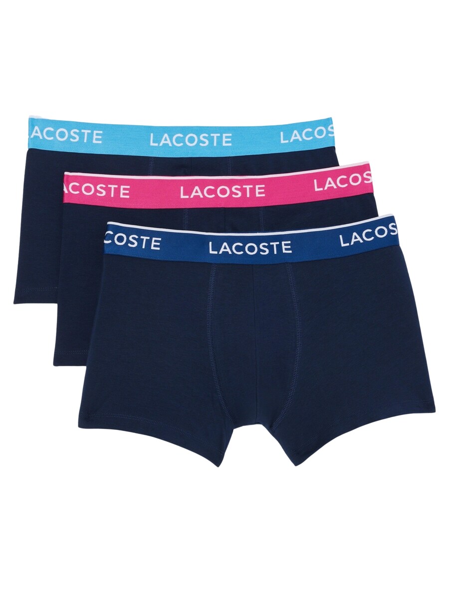 

Боксерские шорты LACOSTE Trunks, цвет Night blue/Azure/Dark blue