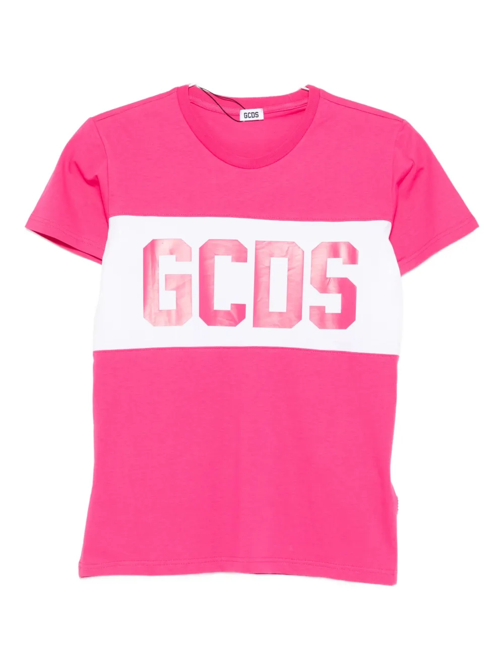 

Футболка с логотипом Gcds Kids, розовый