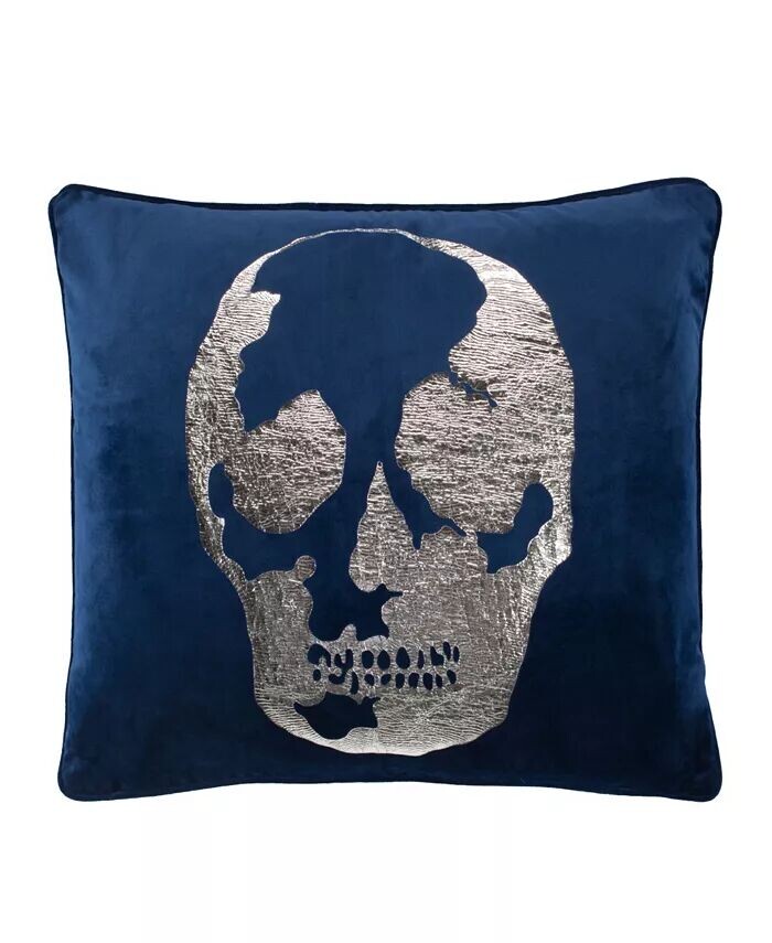 

Подушка Rayen Skull 20 x 20 дюймов Safavieh, синий