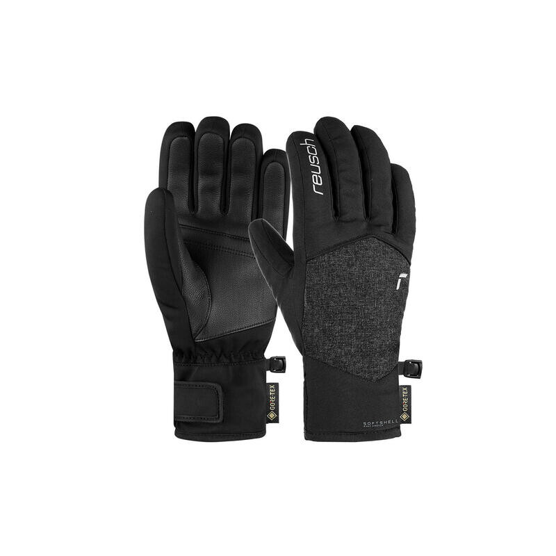 

Лыжные перчатки Reusch, цвет black/fig purple/black