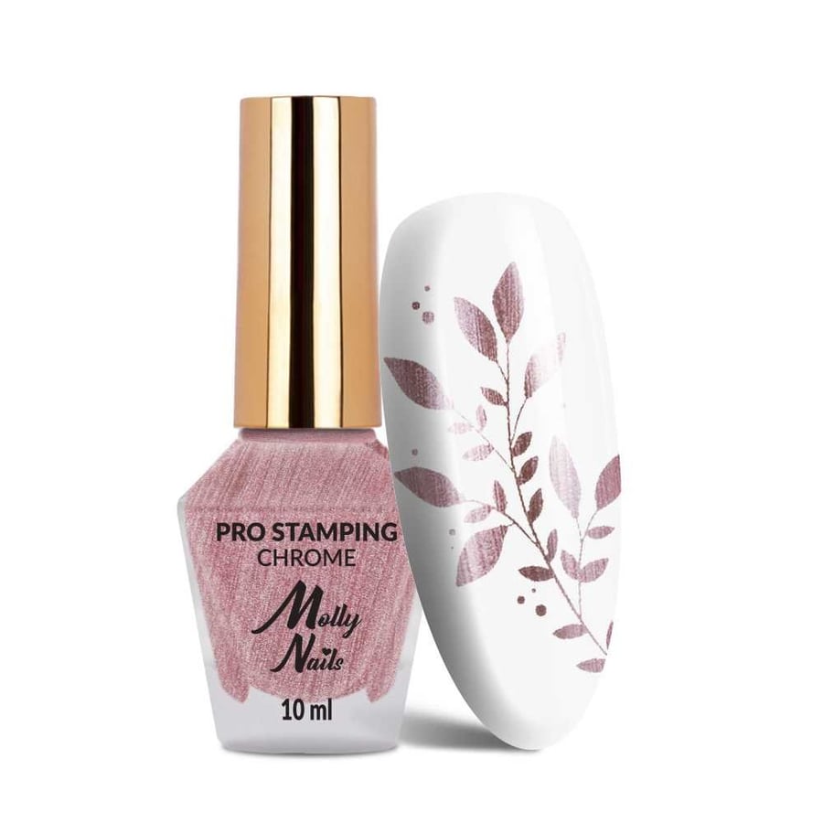 

Molly Nails PRO Stamping Chrome светло-розовый 10 мл