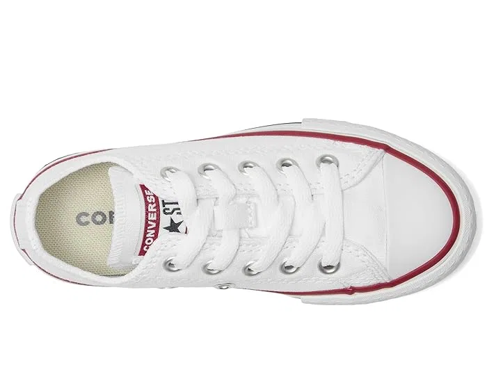 Кроссовки на платформе Chuck Taylor All Star Eva Lift Converse Kids, White/Garnet/Navy — фото 3