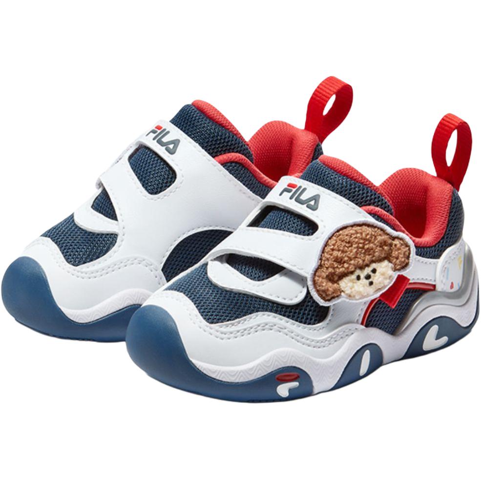 PINGU KIM x Heritage FHT Anti kick Low top Toddler Shoes FILA, белый-fgd — фото 4