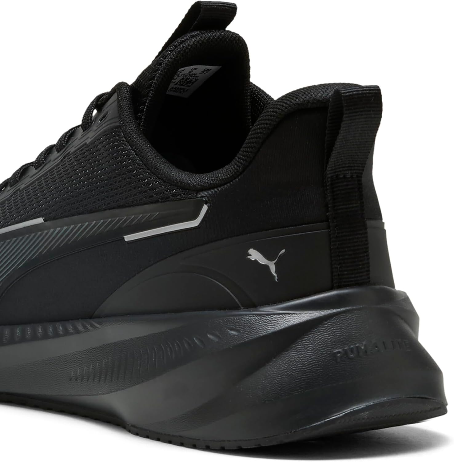 Кроссовки PUMA Unisex-Adult Flyer Lite 3, черный/серебряный — фото 3