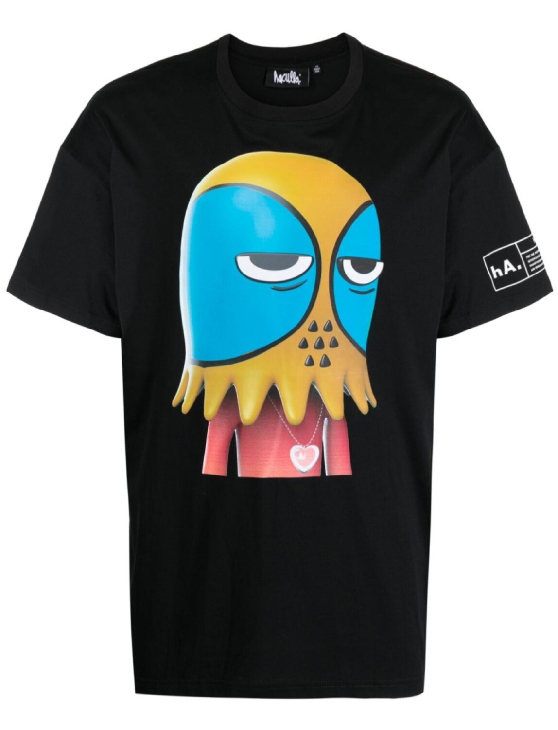 

Haculla Unamused Hac Man graphic-print T-shirt, черный